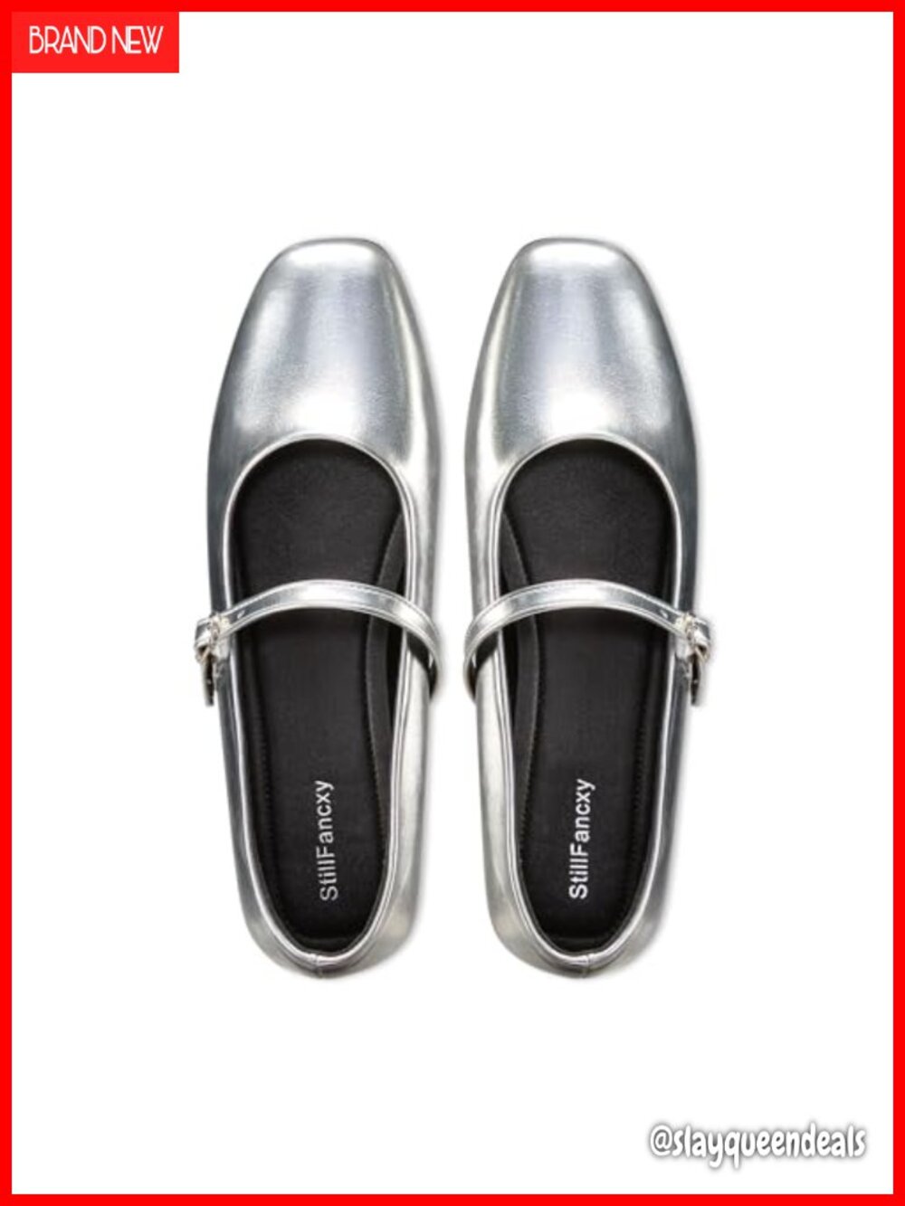 Mary Jane Flats Closed Round Toe Ballet Flat Dressy Comfortable Slip On